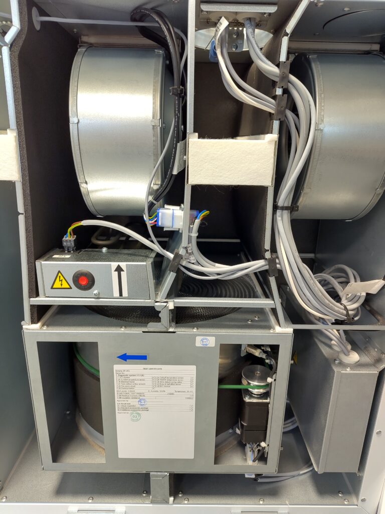 Smarty 3R S woonhuis WTW met warmtewiel en vocht terugwinning