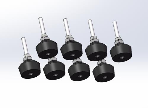 Antivibratievoeten 4 stuks